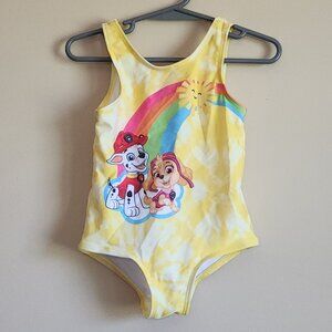 Paw Patrol Toddler Girl One-Piece Swimsuit Size 18 Months